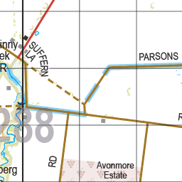 Map 288 - Spatial Vision's Vicmap Book (North East Edition 8, 2025) - 100K Series Preview 2