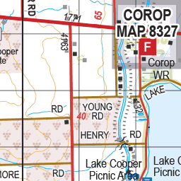Map 289 - Spatial Vision's Vicmap Book (North East Edition 8, 2025) - 100K Series Preview 3