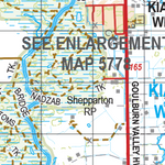 Map 292 - Spatial Vision's Vicmap Book (North East Edition 8, 2025) - 100K Series Preview 3