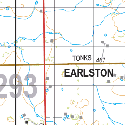 Map 293 - Spatial Vision's Vicmap Book (North East Edition 8, 2025) - 100K Series Preview 2