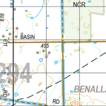 Map 294 - Spatial Vision's Vicmap Book (North East Edition 8, 2025) - 100K Series Preview 2