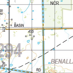 Map 294 - Spatial Vision's Vicmap Book (North East Edition 8, 2025) - 100K Series Preview 2