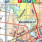 Map 294 - Spatial Vision's Vicmap Book (North East Edition 8, 2025) - 100K Series Preview 3