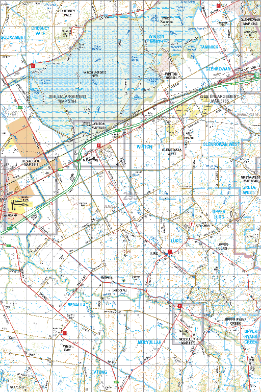 Map 295 - Spatial Vision's Vicmap Book (North East Edition 8, 2025 ...