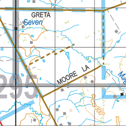 Map 295 - Spatial Vision's Vicmap Book (North East Edition 8, 2025) - 100K Series Preview 2