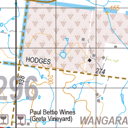 Map 296 - Spatial Vision's Vicmap Book (North East Edition 8, 2025) - 100K Series Preview 2