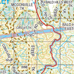 Map 298 - Spatial Vision's Vicmap Book (North East Edition 8, 2025) - 100K Series Preview 3