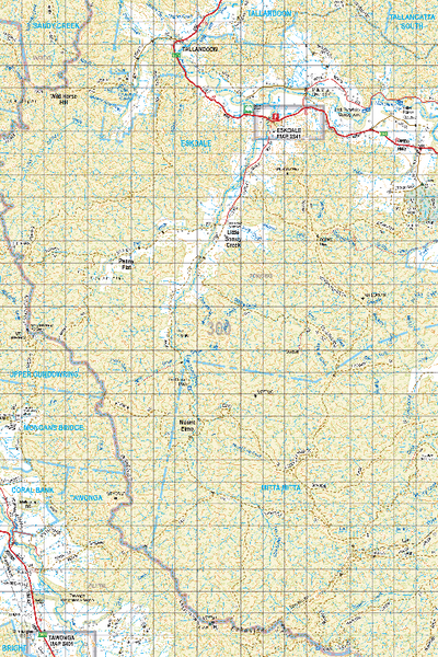 Map 300 - Spatial Vision's Vicmap Book (North East Edition 8, 2025) - 100K Series Preview 1