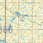Map 300 - Spatial Vision's Vicmap Book (North East Edition 8, 2025) - 100K Series Preview 2