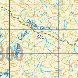 Map 300 - Spatial Vision's Vicmap Book (North East Edition 8, 2025) - 100K Series Preview 2