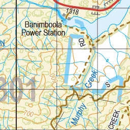 Map 301 - Spatial Vision's Vicmap Book (North East Edition 8, 2025) - 100K Series Preview 2