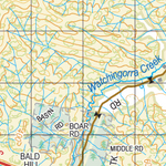 Map 301 - Spatial Vision's Vicmap Book (North East Edition 8, 2025) - 100K Series Preview 3