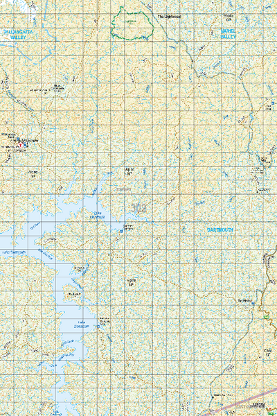 Map 302 - Spatial Vision's Vicmap Book (North East Edition 8, 2025) - 100K Series Preview 1