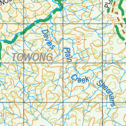 Map 304 - Spatial Vision's Vicmap Book (North East Edition 8, 2025) - 100K Series Preview 3