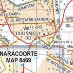 Map 306 - Spatial Vision's Vicmap Book (South West Edition 8, 2025 Update) - 100K Series Preview 3