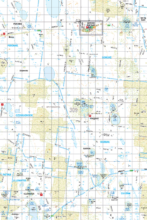 Map 309 - Spatial Vision's Vicmap Book (South West Edition 8, 2025 Update) - 100K Series Preview 1