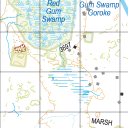 Map 309 - Spatial Vision's Vicmap Book (South West Edition 8, 2025 Update) - 100K Series Preview 3