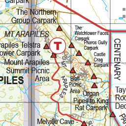 Map 311 - Spatial Vision's Vicmap Book (South West Edition 8, 2025 Update) - 100K Series Preview 3