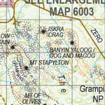 Map 313 - Spatial Vision's Vicmap Book (South West Edition 8, 2025 Update) - 100K Series Preview 3