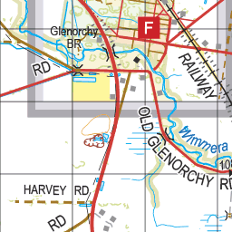 Map 314 - Spatial Vision's Vicmap Book (South West Edition 8, 2025 Update) - 100K Series Preview 3