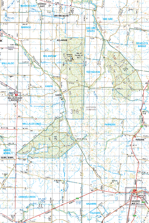 Map 316 - Spatial Vision's Vicmap Book (South West Edition 8, 2025 ...