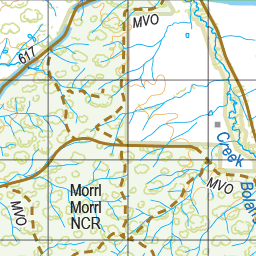 Map 316 - Spatial Vision's Vicmap Book (South West Edition 8, 2025 Update) - 100K Series Preview 3