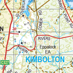 Map 323 - Spatial Vision's Vicmap Book (North East Edition 8, 2025) - 100K Series Preview 3