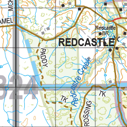 Map 324 - Spatial Vision's Vicmap Book (North East Edition 8, 2025) - 100K Series Preview 2