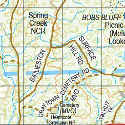 Map 325 - Spatial Vision's Vicmap Book (North East Edition 8, 2025) - 100K Series Preview 3