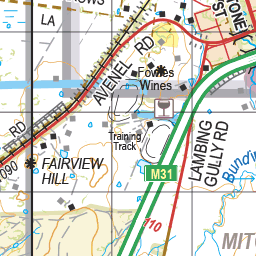 Map 326 - Spatial Vision's Vicmap Book (North East Edition 8, 2025) - 100K Series Preview 3