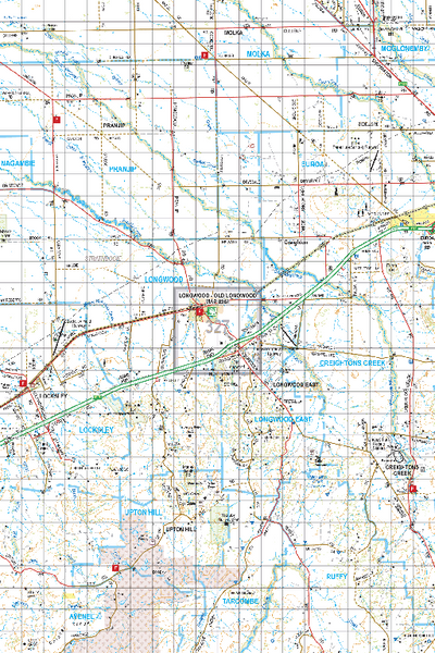 Map 327 - Spatial Vision's Vicmap Book (North East Edition 8, 2025) - 100K Series Preview 1