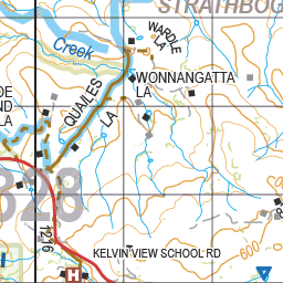 Map 328 - Spatial Vision's Vicmap Book (North East Edition 8, 2025) - 100K Series Preview 2