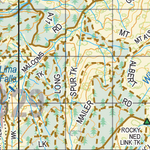 Map 329 - Spatial Vision's Vicmap Book (North East Edition 8, 2025) - 100K Series Preview 2