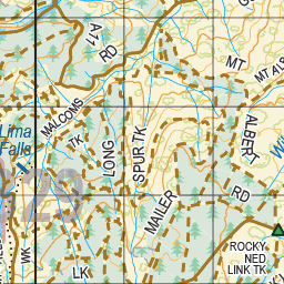Map 329 - Spatial Vision's Vicmap Book (North East Edition 8, 2025) - 100K Series Preview 2