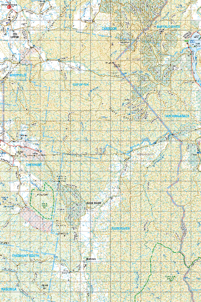 Map 332 - Spatial Vision's Vicmap Book (North East Edition 8, 2025) - 100K Series Preview 1