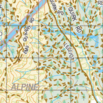 Map 332 - Spatial Vision's Vicmap Book (North East Edition 8, 2025) - 100K Series Preview 3