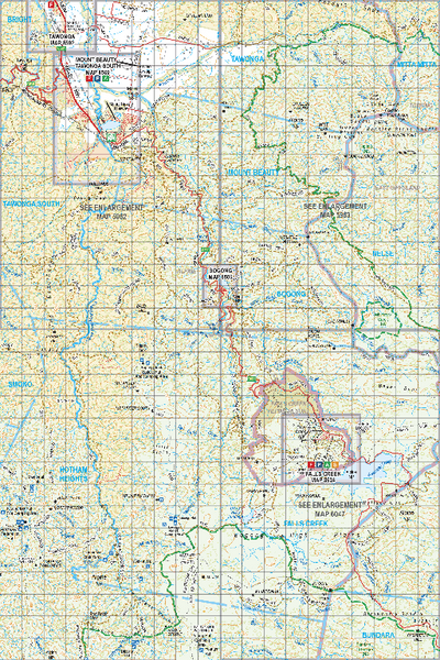 Map 335 - Spatial Vision's Vicmap Book (South East Edition 8, 2025) - 100K Series Preview 1