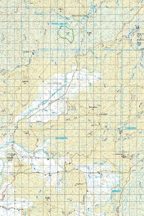 Map 338 - Spatial Vision's Vicmap Book (South East Edition 8, 2025) - 100K Series Preview 1
