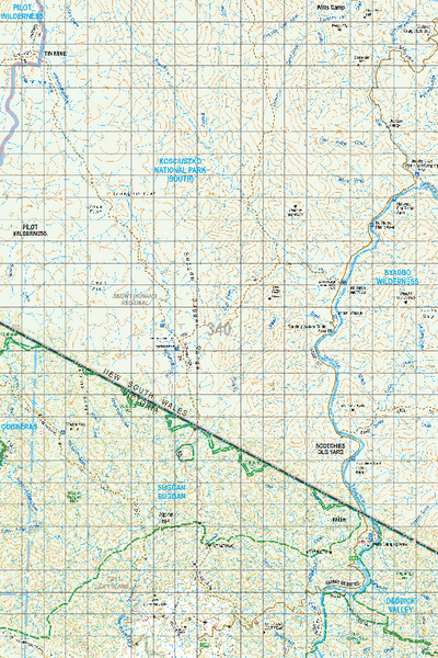 Map 340 - Spatial Vision's Vicmap Book (South East Edition 8, 2025) - 100K Series Preview 1