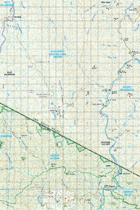 Map 340 - Spatial Vision's Vicmap Book (South East Edition 8, 2025) - 100K Series Preview 1