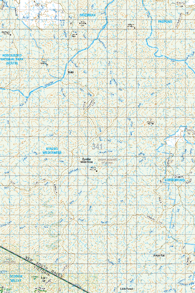 Map 341 - Spatial Vision's Vicmap Book (South East Edition 8, 2025) - 100K Series Preview 1