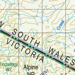 Map 341 - Spatial Vision's Vicmap Book (South East Edition 8, 2025) - 100K Series Preview 3