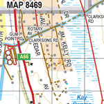 Map 343 - Spatial Vision's Vicmap Book (South West Edition 8, 2025 Update) - 100K Series Preview 3