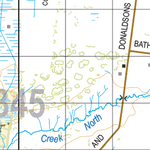 Map 345 - Spatial Vision's Vicmap Book (South West Edition 8, 2025 Update) - 100K Series Preview 2