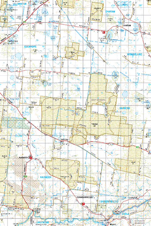 Map 346 - Spatial Vision's Vicmap Book (South West Edition 8, 2025 Update) - 100K Series Preview 1