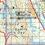Map 351 - Spatial Vision's Vicmap Book (South West Edition 8, 2025 Update) - 100K Series Preview 3