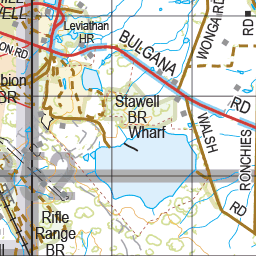 Map 352 - Spatial Vision's Vicmap Book (South West Edition 8, 2025 Update) - 100K Series Preview 2