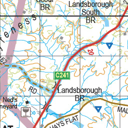 Map 353 - Spatial Vision's Vicmap Book (South West Edition 8, 2025 Update) - 100K Series Preview 3