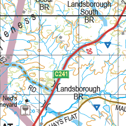 Map 353 - Spatial Vision's Vicmap Book (South West Edition 8, 2025 Update) - 100K Series Preview 3
