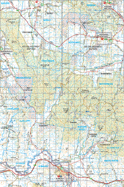 Map 354 - Spatial Vision's Vicmap Book (South West Edition 8, 2025 Update) - 100K Series Preview 1